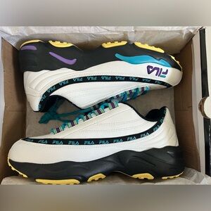 Fila - DRST 97 X RAY TRACER - 1RM00649-966 - WHT/ATMB/BLK - Size 10 Men Shoes